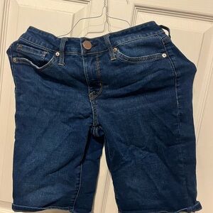 Seven7 Deep Indigo Denim Shorts